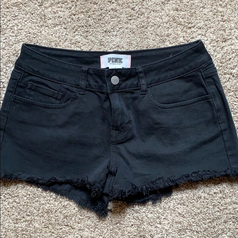 Perfect black denim shorts!
